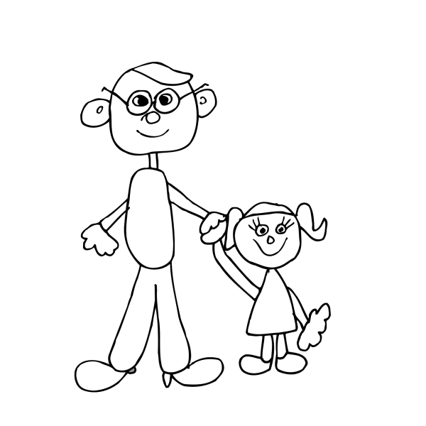 Маленькие рисуночки для пап