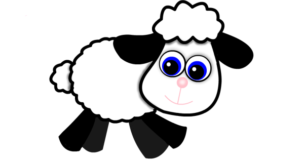 Милая Овечка рисунок