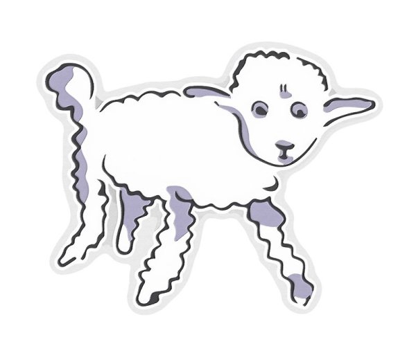 Маленький принц барашек в коробке