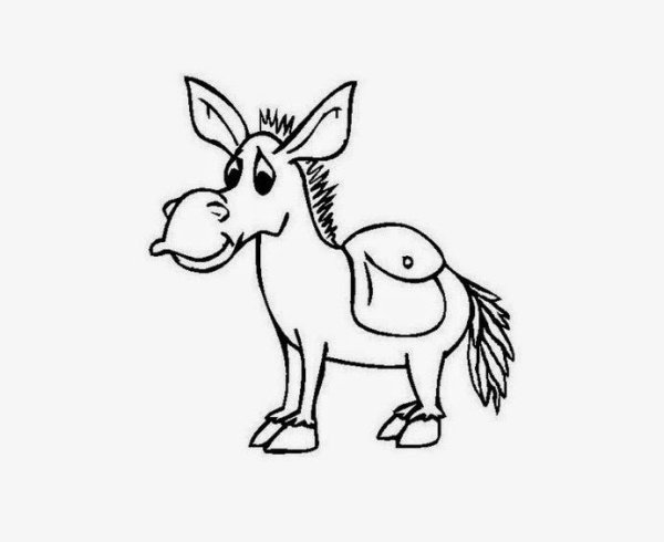 Ишак карандашом