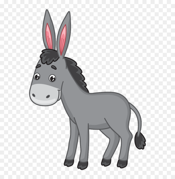 Осел вектор для детей