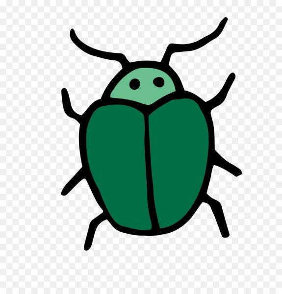 Жук мультяшный