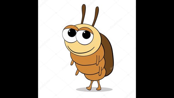 Жучок мультяшный