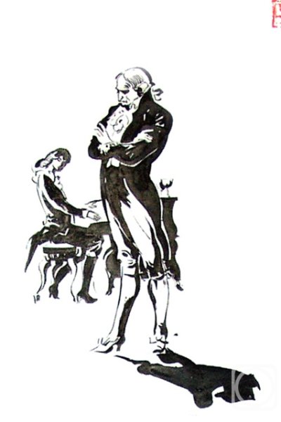 Моцарт и Сальери иллюстрации к трагедии Пушкина