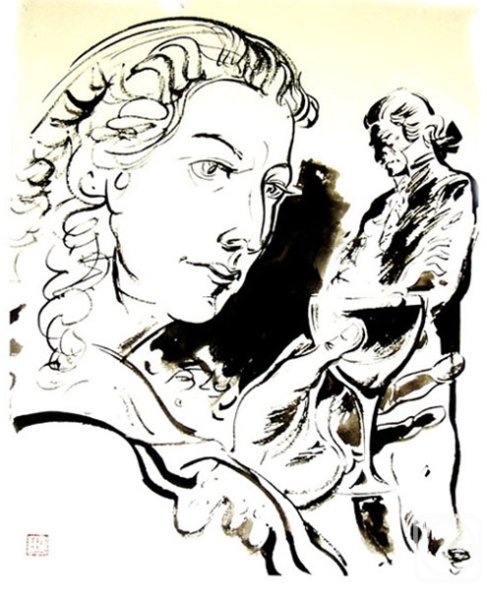 Моцарт и Сальери иллюстрации к трагедии Пушкина