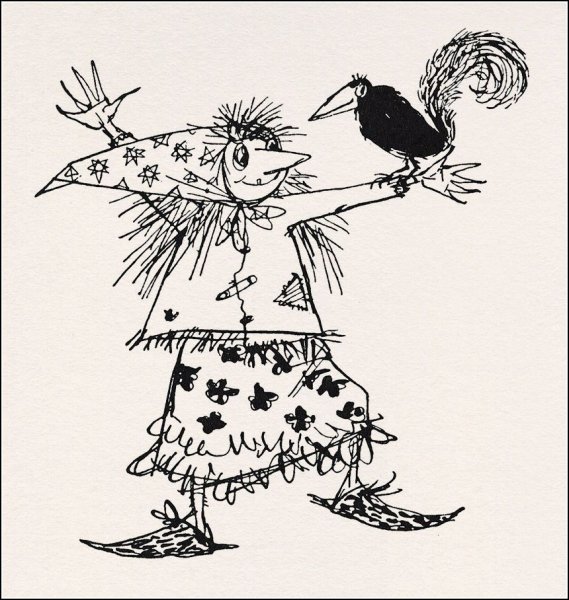 Маленькая баба Яга Пройслер рисунок