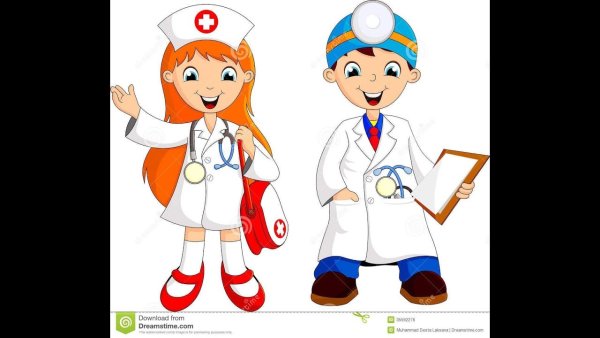 Врач и медсестра для детей