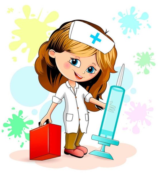 Мультяшные доктора и врачи