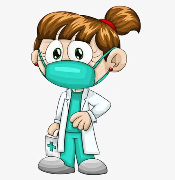 Раскраска медсестра