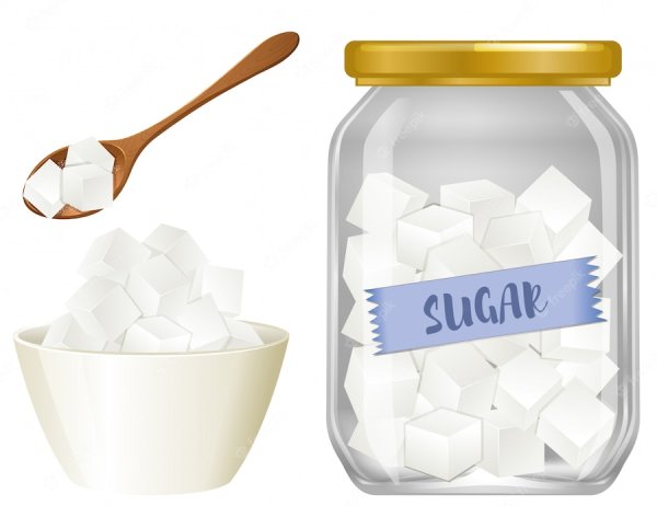 Сахар векторное изображение