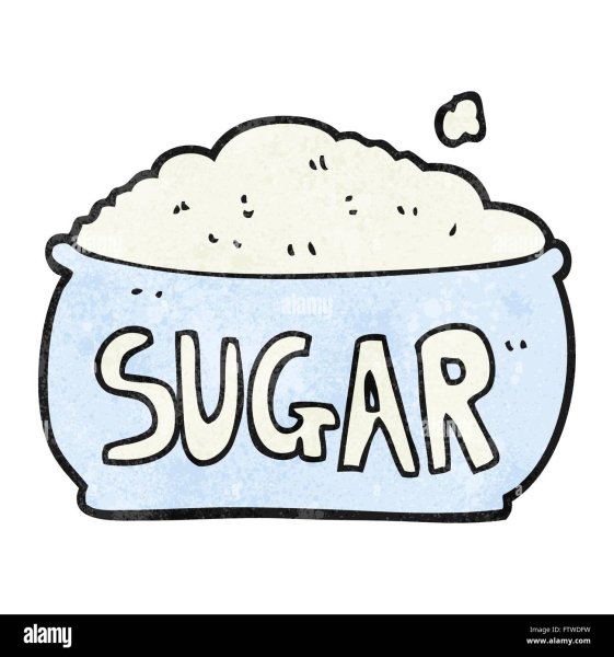 Сахар раскраска для детей