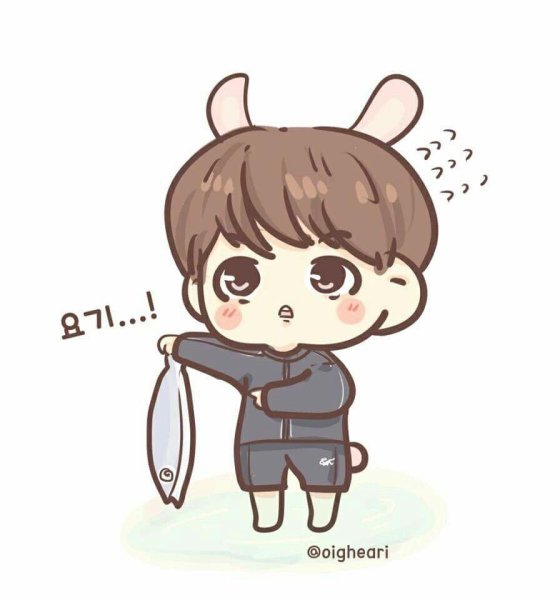 BTS Чиби персонажи