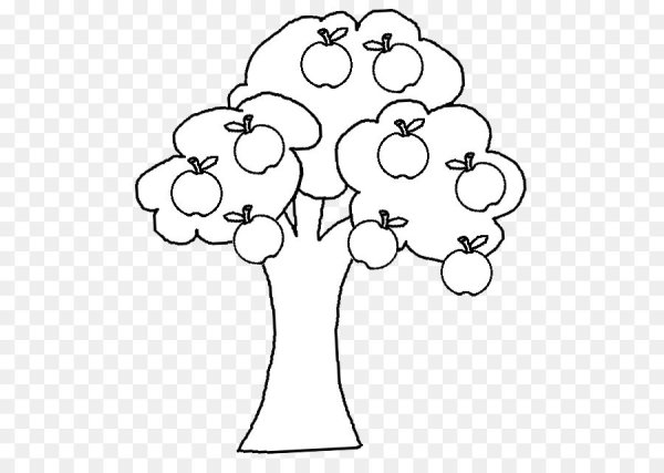 Яблоня в детском саду