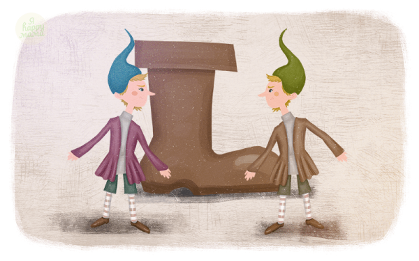 Маленькие человечки братья Гримм