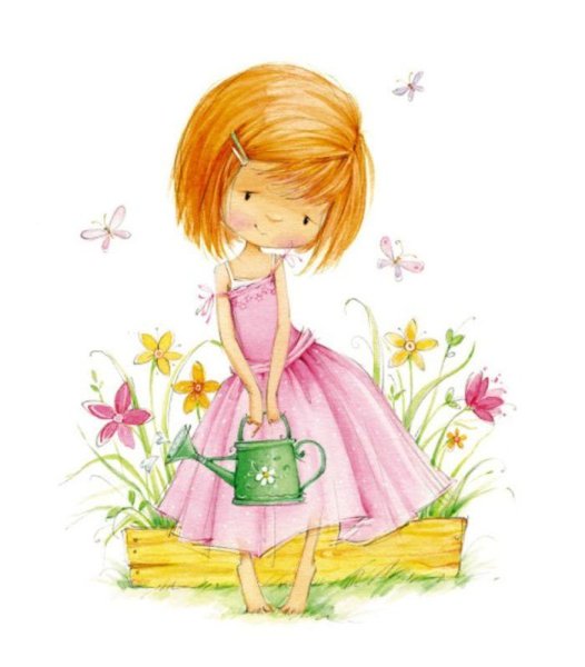 Детки художницы Ruth Morehead