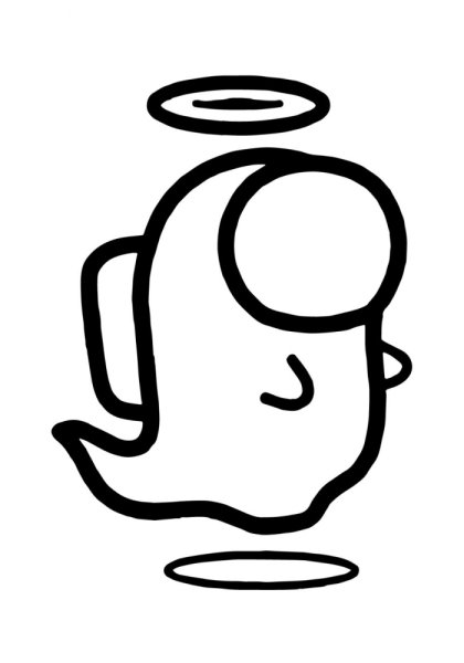 Раскраска амонг АС