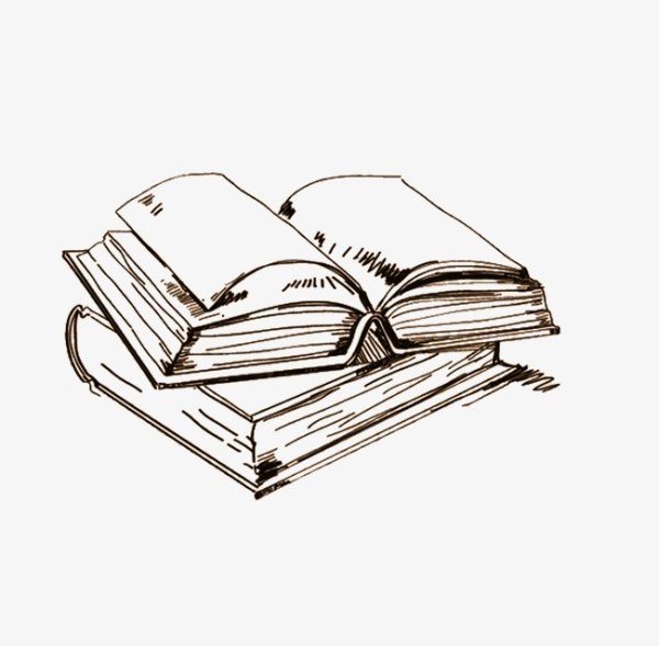 Изображение раскрытой книги