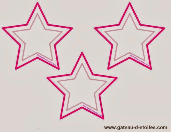 Трафарет звезды