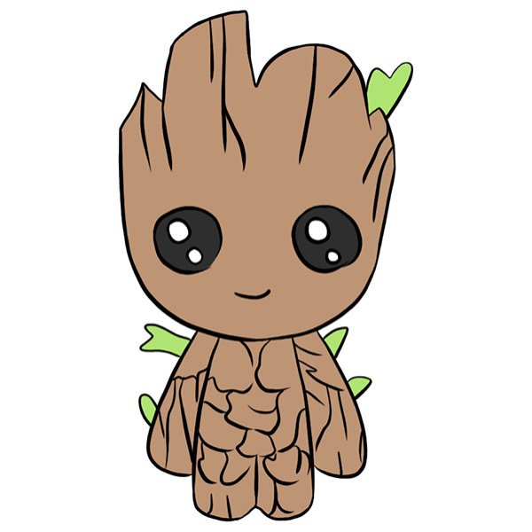 Маленький Грут мультяшный