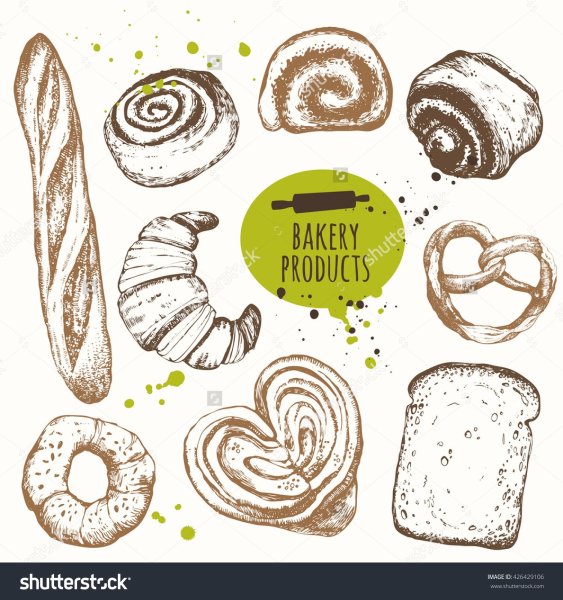 Схемы иллюстраций сдоба