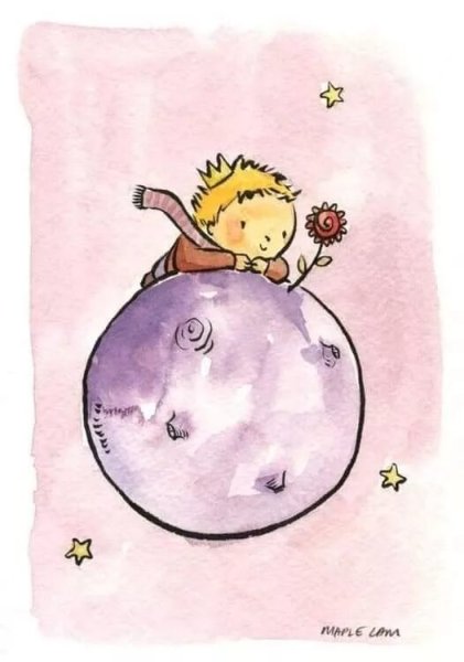 Маленький принц рисунок