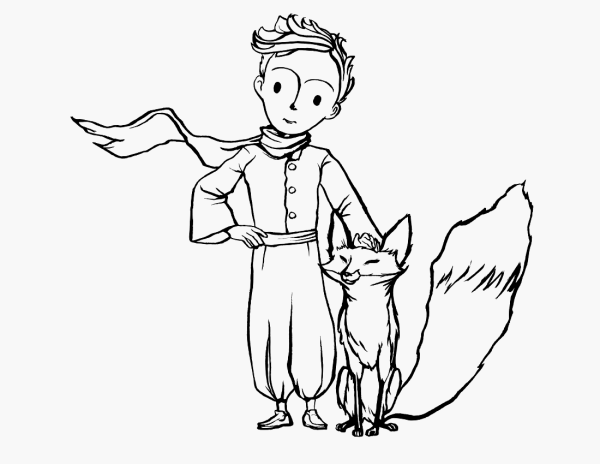 Антуан де сент-Экзюпери маленький принц Лис