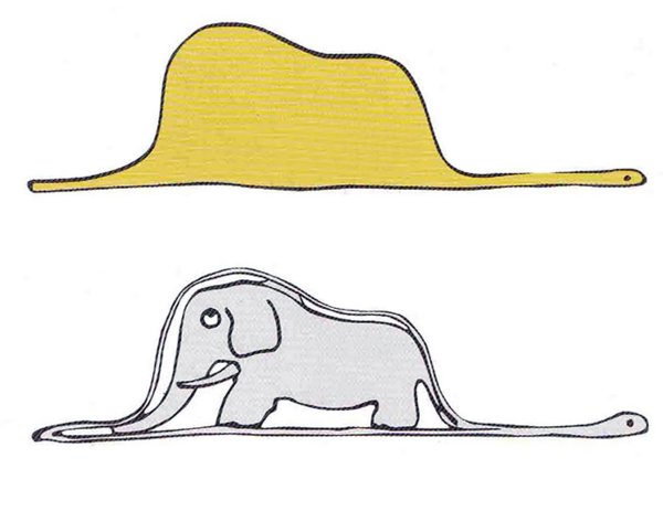 Удав съел слона маленький принц