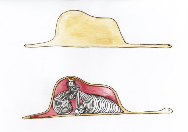 Удав съел слона маленький принц