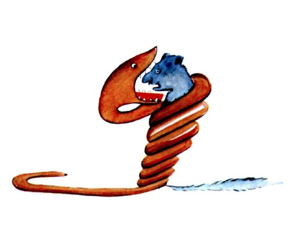 Маленький принц иллюстрации Экзюпери удав