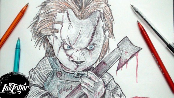 Страшные рисунки Анабель