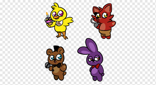 Фокси ФНАФ арт милый