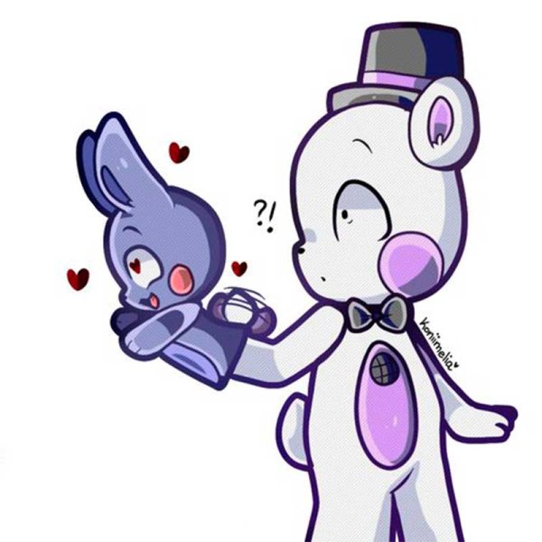 Сломанный Бонни раскраска