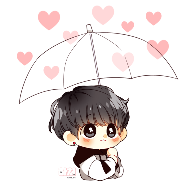 БТС арт Чиби Чонгук