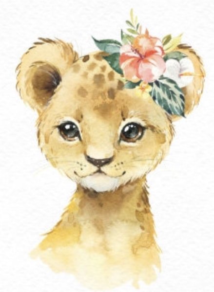 Акварельные зверята