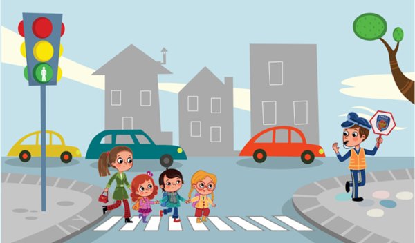 Дети на дороге