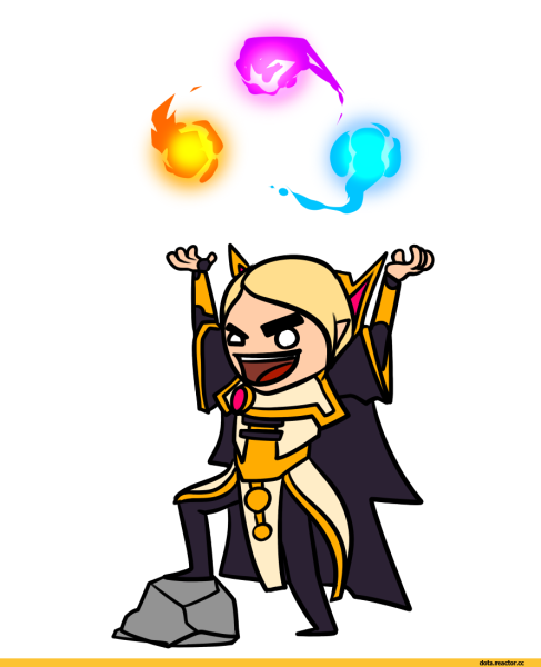 Дота 2 Стикеры ИНВОКЕР