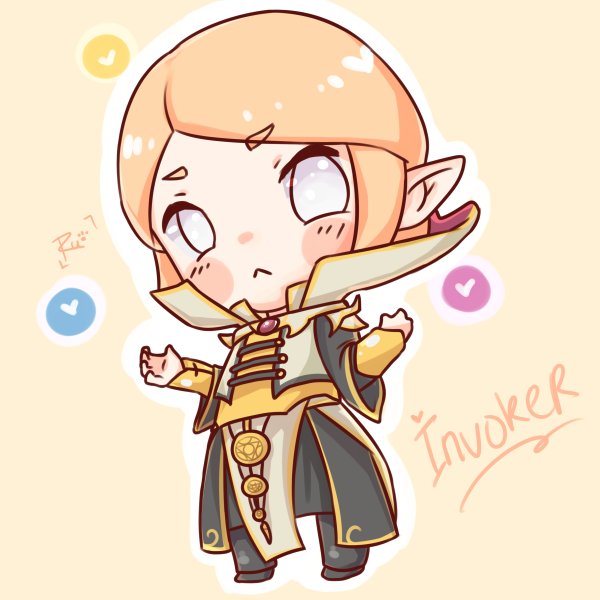 Малыш ИНВОКЕР дота 2