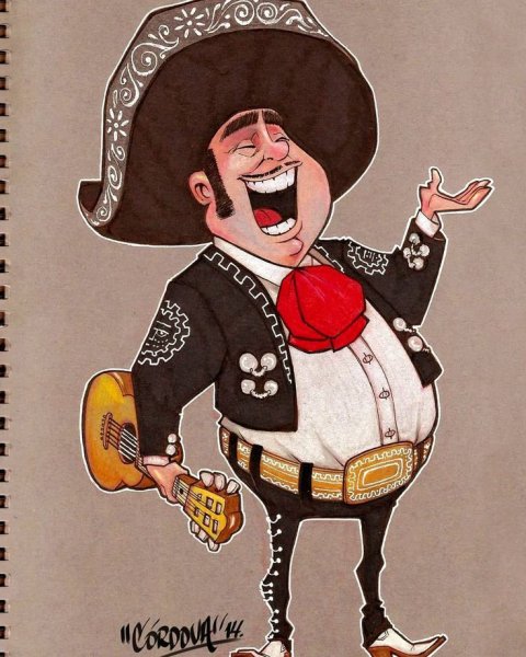 Мариачи Мексика арт