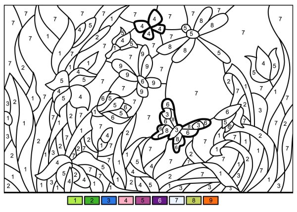 Рисование по номерам