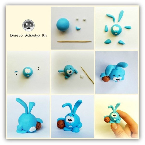 Лепим из пластилина с детьми 5 лет пошагово