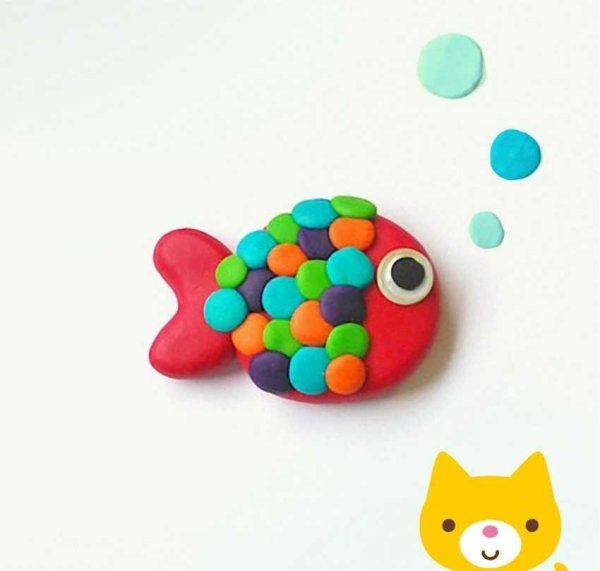 Поделки из пластилина для детей