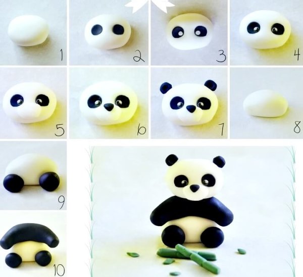 Фигурки из пластилина для детей