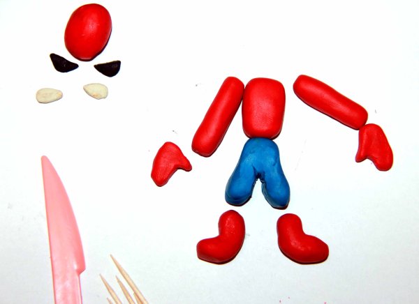 Пошаговая схема лепки из пластилина для детей