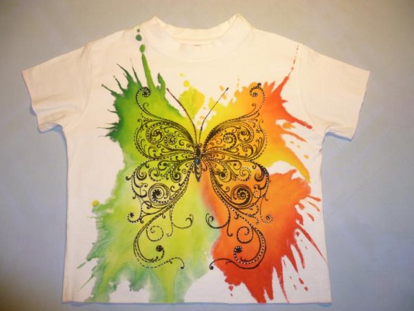 Разрисованные футболки