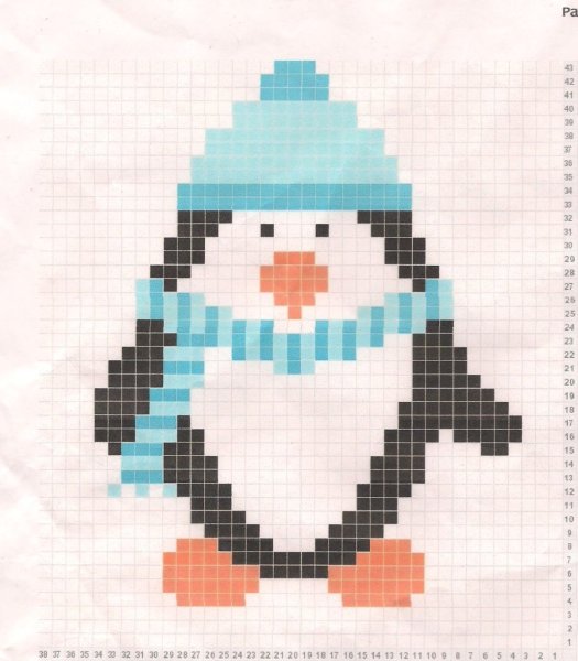 Схема дед Мороз