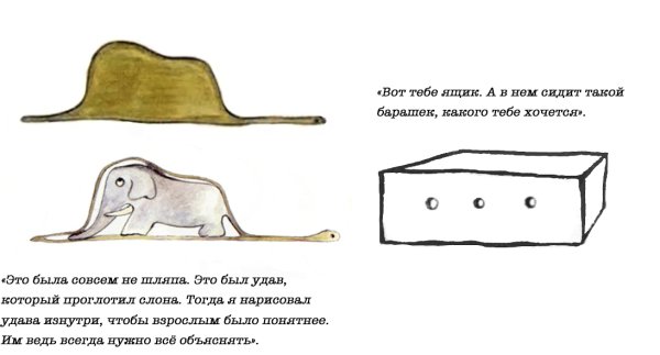 Удав съел слона маленький принц