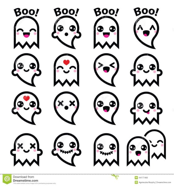 Рисунки на Хэллоуин для срисовки