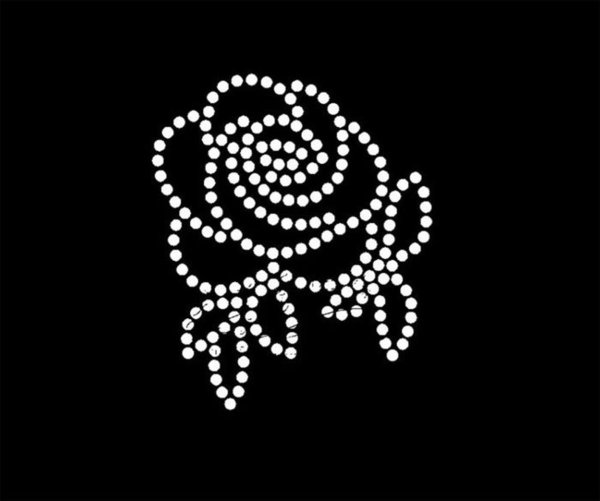 Трафарет из страз