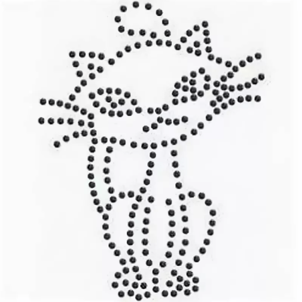 Трафареты для страз на одежду