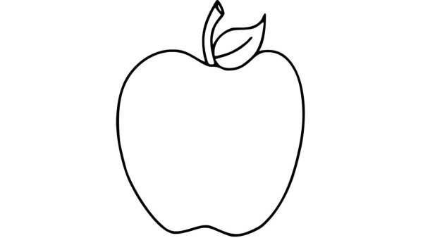 Нарисовать яблоко